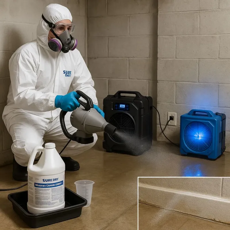 Sanitization and Odor Removal process in Weedpatch, CA