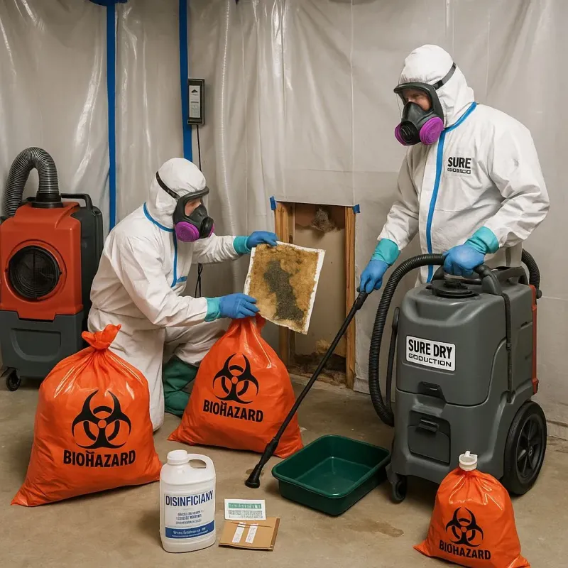 Contaminated Water Handling Protocols process in Weedpatch, CA