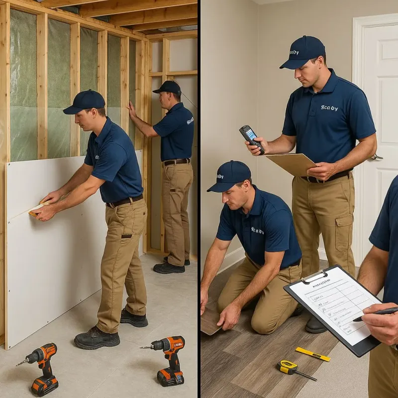 Repairs and Reconstruction process in Weedpatch, CA